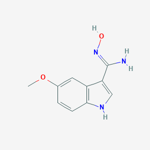 N-Hydroxy-5-Methoxyindole-3-CarboxamidineͼƬ