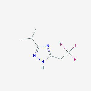 3-(propan-2-yl)-5-(2,2,2-trifluoroethyl)-1H-1,2,4-triazoleͼƬ