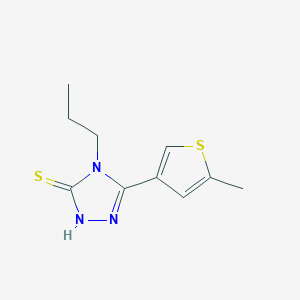 5-(5-Methylthien-3-yl)-4-propyl-4H-1,2,4-triazole-3-thiolͼƬ