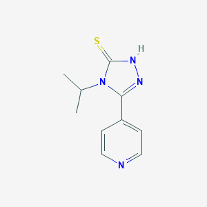 4-isopropyl-5-pyridin-4-yl-4H-1,2,4-triazole-3-thiolͼƬ