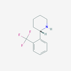 (S)-2-(2-(TRIFLUOROMETHYL)PHENYL)PIPERIDINEͼƬ