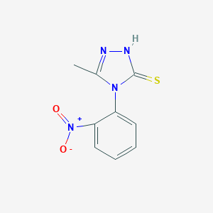 5-Methyl-4-(2-nitrophenyl)-4H-1,2,4-triazole-3-thiolͼƬ