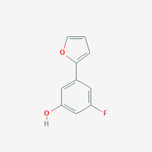 3-Fluoro-5-(furan-2-yl)phenolͼƬ