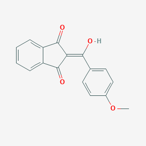 2-[Hydroxy(4-Methoxyphenyl)Methylene]-1h-Indene-1,3(2h)-DioneͼƬ