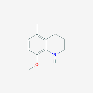 8-methoxy-5-methyl-1,2,3,4-tetrahydroquinolineͼƬ