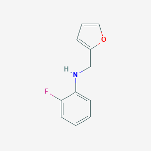 2-fluoro-N-(furan-2-ylmethyl)anilineͼƬ