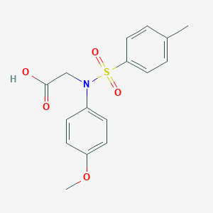 N-(4-Methoxyphenyl)-N-[(4-methylphenyl)sulfonyl]glycine图片