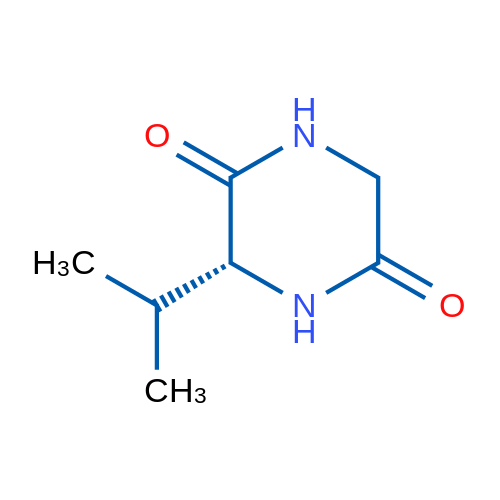 (R)-(-)-3-异丙基-2,5-哌嗪二酮图片