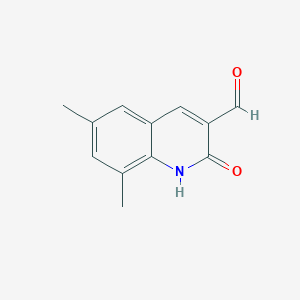 6,8-dimethyl-2-oxo-1,2-dihydro-3-quinolinecarbaldehydeͼƬ