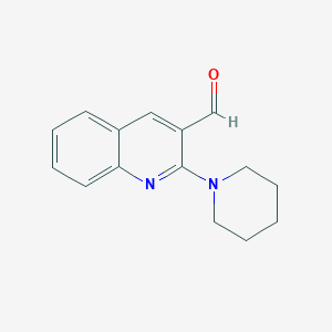 2-(piperidin-1-yl)quinoline-3-carbaldehydeͼƬ