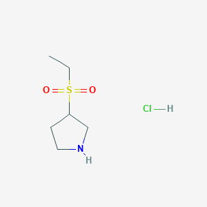 3-(ethanesulfonyl)pyrrolidine hydrochlorideͼƬ