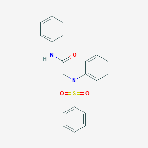 N-phenyl-2-[(phenylsulfonyl)anilino]acetamideͼƬ