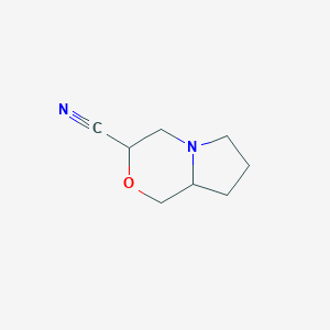 hexahydro-1H-pyrrolo[2,1-c]morpholine-3-carbonitrileͼƬ