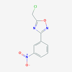 5-(Chloromethyl)-3-(3-nitrophenyl)-1,2,4-oxadiazoleͼƬ