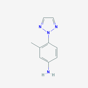 3-methyl-4-(2H-1,2,3-triazol-2-yl)anilineͼƬ