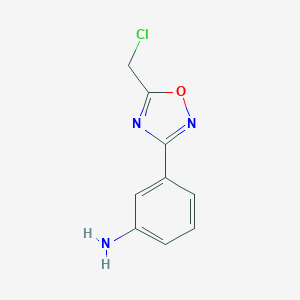 3-(5-chloromethyl-[1,2,4]oxadiazol-3-yl)-anilineͼƬ