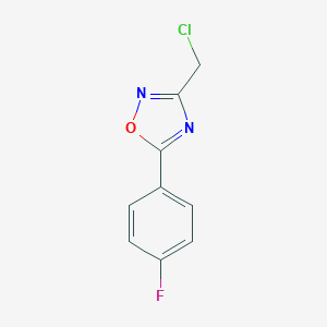 3-(chloromethyl)-5-(4-fluorophenyl)-1,2,4-oxadiazoleͼƬ