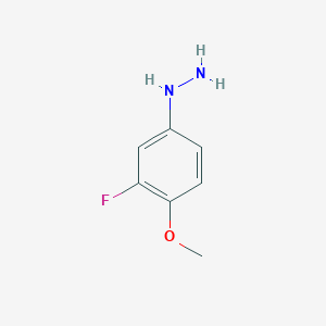 3-Fluoro-4-methoxyphenylhydrazineͼƬ