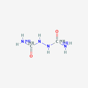 1,2-Hydrazinedicarboxamide-13C2,15N2ͼƬ