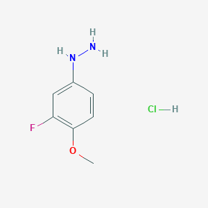 (3-Fluoro-4-methoxyphenyl)hydrazine HydrochlorideͼƬ