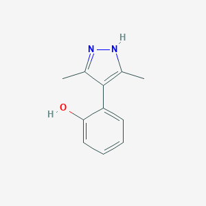 2-(3,5-dimethyl-1H-pyrazol-4-yl)phenolͼƬ