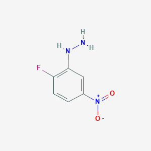 1-(2-Fluoro-5-nitrophenyl)hydrazine图片