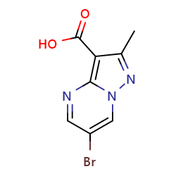 6-bromo-2-methylpyrazolo[1,5-a]pyrimidine-3-carboxylicacidͼƬ