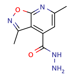 3,6-dimethyl-[1,2]oxazolo[5,4-b]pyridine-4-carbohydrazideͼƬ