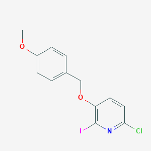 6-Chloro-2-iodo-3-(4-methoxybenzyloxy)-pyridineͼƬ