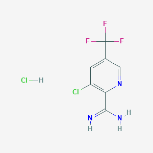 3-Chloro-5-(trifluoromethyl)pyridine-2-carboxamidine hydrochloride图片