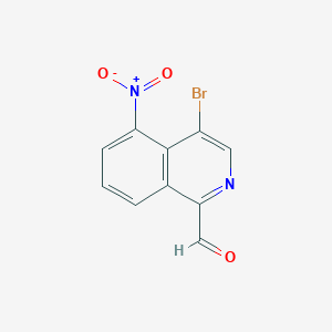 4-Bromo-5-Nitroisoquinoline-1-CarbaldehydeͼƬ