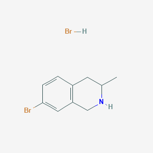 7-bromo-3-methyl-1,2,3,4-tetrahydroisoquinoline hydrobromideͼƬ