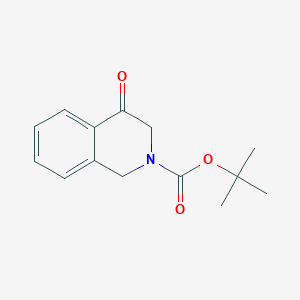 tert-Butyl 4-Oxo-1,2,3,4-tetrahydroisoquinoline-2-carboxylateͼƬ