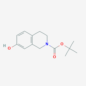 tert-Butyl 7-Hydroxy-3,4-dihydroisoquinoline-2(1h)-carboxylateͼƬ