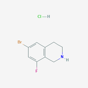 6-bromo-8-fluoro-1,2,3,4-tetrahydroisoquinoline hydrochlorideͼƬ