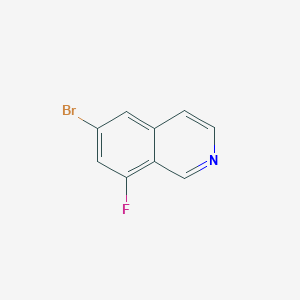 6-Bromo-8-fluoroisoquinolineͼƬ