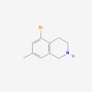 5-Bromo-7-methyl-1,2,3,4-tetrahydroisoquinoline图片