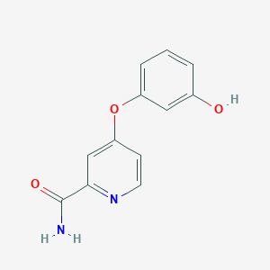 4-(3-hydroxyphenoxy)pyridine-2-carboxamide图片