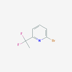 2-Bromo-6-(1,1-difluoroethyl)pyridineͼƬ