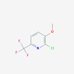 2-chloro-3-methoxy-6-(trifluoromethyl)pyridineͼƬ