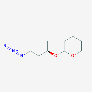 2-{[(2R)-4-azidobutan-2-yl]oxy}oxane图片