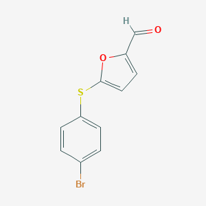 5-[(4-Bromophenyl)sulfanyl]-2-furaldehydeͼƬ