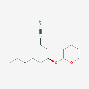 2-[(5S)-Dec-1-yn-5-yloxy]oxane图片