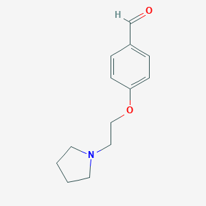 4-[2-(pyrrolidin-1-yl)ethoxy]benzaldehydeͼƬ