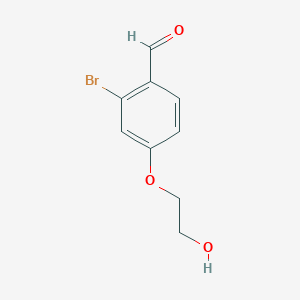 2-Bromo-4-(2-hydroxyethoxy)benzaldehydeͼƬ