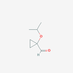 1-(propan-2-yloxy)cyclopropane-1-carbaldehydeͼƬ