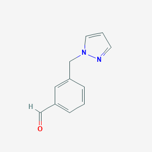 3-(1H-pyrazol-1-ylmethyl)benzaldehydeͼƬ