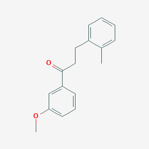 3'-methoxy-3-(2-methylphenyl)propiophenoneͼƬ