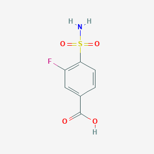 3-Fluoro-4-sulphamoylbenzoic AcidͼƬ