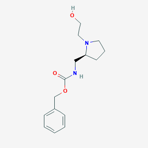 [(S)-1-(2-Hydroxy-ethyl)-pyrrolidin-2-ylmethyl]-carbamic acid benzyl esterͼƬ